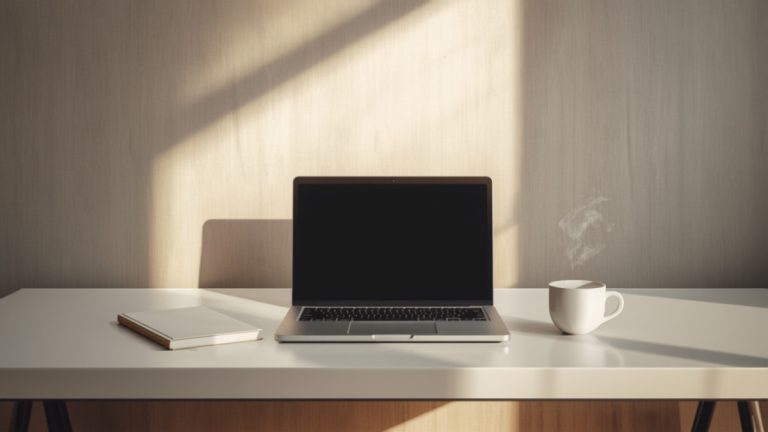 A quiet desk at the start of the week's platform updates