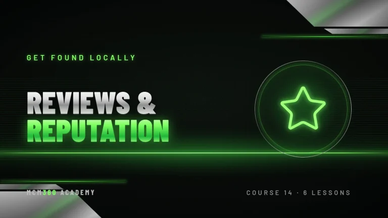 MCM360 Academy — Reviews & reputation course cover